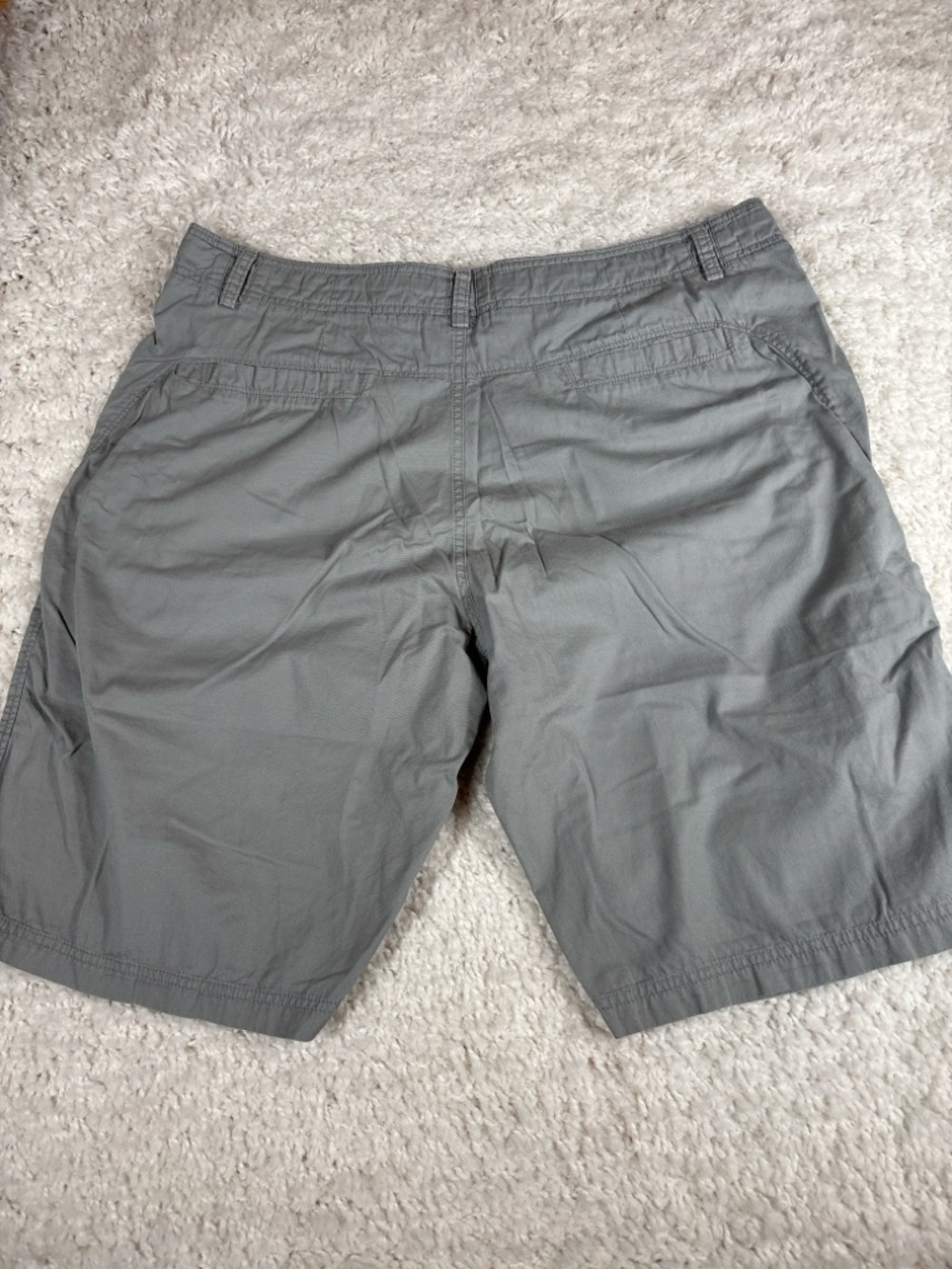 Nike Sportswear Men’s Gray Cotton Drawstring Shorts XXL - Picture 6 of 8